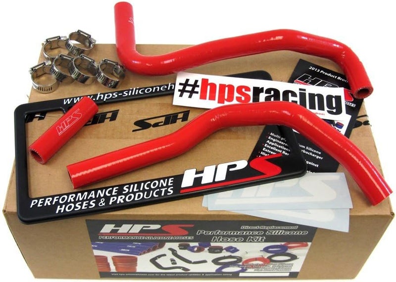 HPS 57-1282-RED-2 Red Silicone Heater Hose Kit (Coolant) - Image 2