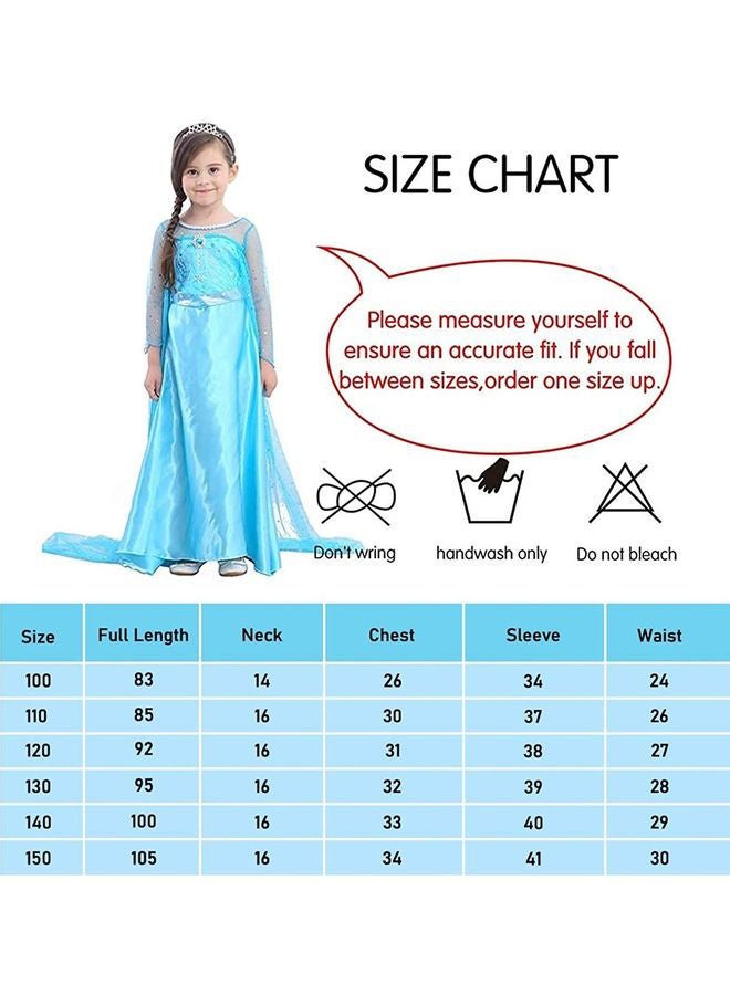 Y&D Fairy Tale Princess Costume With Accessory Set 120cm - Image 4