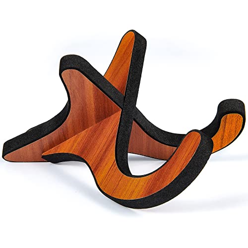 ARLX Kalimba Stand Wood Thumb Piano Display Stand (Mahogany color) - Image 1