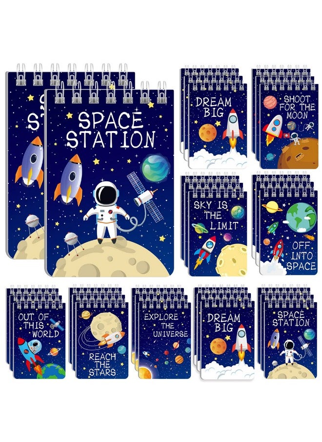 Outer Space Mini Notebook 32 Pack Space Party Favor Galaxy Goodie Bags Solar System Astronaut Science Rocket Planet Small Spiral Pocket Notepads For Space Theme Birthday Party Supplies - pzsku/Z8FEFA41B3DFE12CB0008Z/45/_/1732777863/0dfebc54-4536-419d-b8ad-dccaace664b3