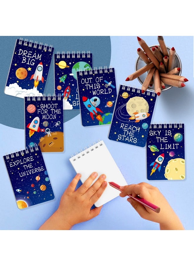 Outer Space Mini Notebook 32 Pack Space Party Favor Galaxy Goodie Bags Solar System Astronaut Science Rocket Planet Small Spiral Pocket Notepads For Space Theme Birthday Party Supplies - pzsku/Z8FEFA41B3DFE12CB0008Z/45/_/1732777897/0a6ec6ee-6a81-4a89-ae50-233d36b3a2ed