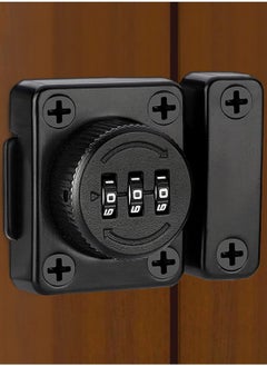 Y&D Mechanical Password Lock Mechanism Rotary Room Door Combination Office File Cabinet Sliding Buckle Surface Mounted Old Style  - Image 1