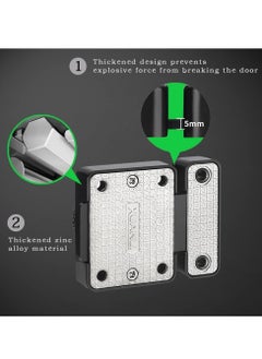 Y&D Mechanical Password Lock Mechanism Rotary Room Door Combination Office File Cabinet Sliding Buckle Surface Mounted Old Style  - Image 3