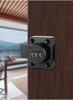 Y&D Mechanical Password Lock Mechanism Rotary Room Door Combination Office File Cabinet Sliding Buckle Surface Mounted Old Style  - Image 2
