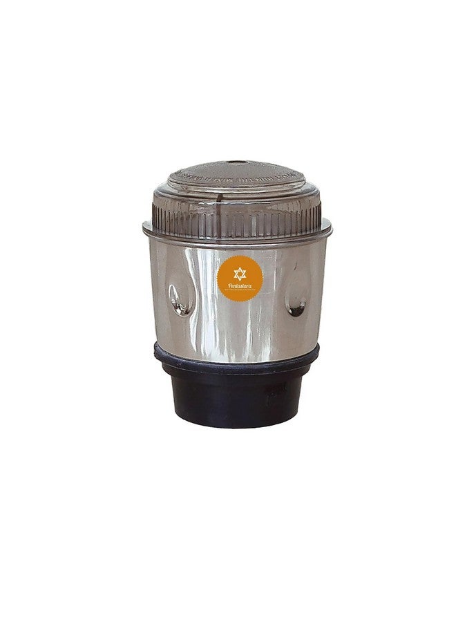 PENTASTARA®- "Chutney jar"(Heavy) Fits-"Bajaj, PREETHI, MORPHY Richards, SUMEET, GANGA, Orient, USHA, Crompton, Life Long, JAIPAN, Cello",Mixer Grinders (400ml Capacity) - Image 5