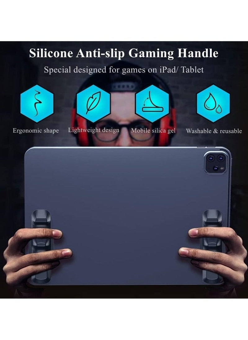 Gaming Handle for iPad - Multi-Finger Operation Silicone Gamepad Grip, Tablet Game Controller for PUBG, Knives Out, Rules of Survival - Image 2