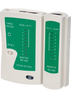 Powermaster RJ45 RJ11 Cable Tester Internet Telephone Ethernet Cable Tester