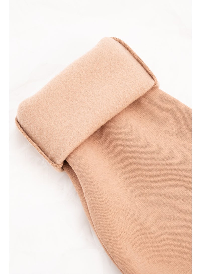 JUSTEVER Crew Neck Embroidered Raised Fleece Inside Mink Women's Sweatshirt - Rigil - Image 5