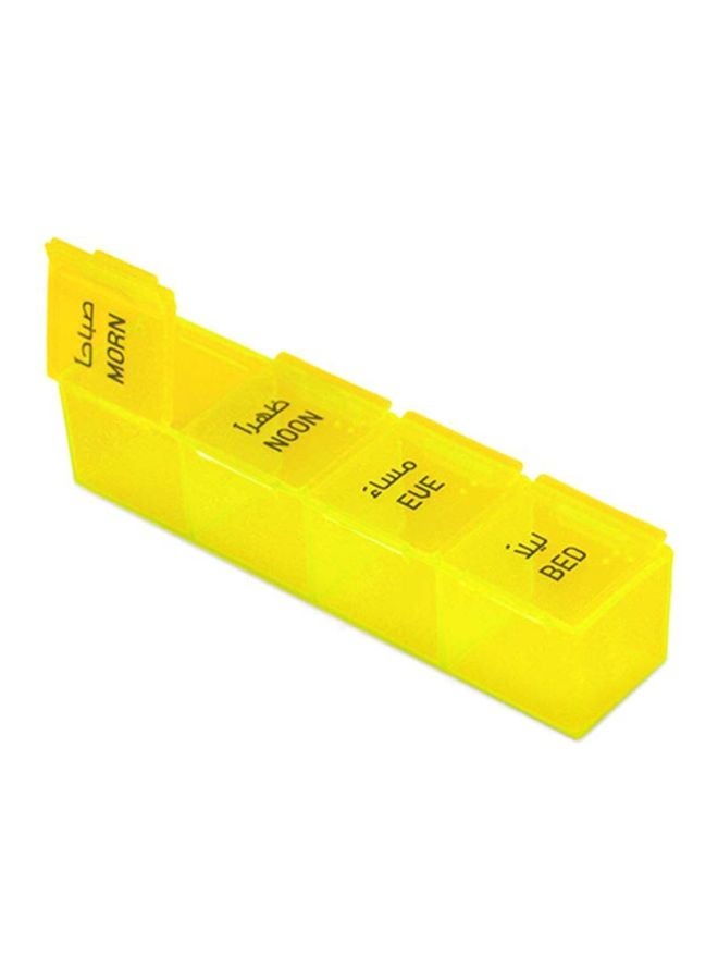 4-Slot Pill Storage Box