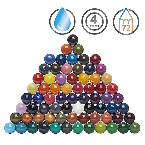 Derwent Inktense Watercolour Pencils Tin (Set of 72) - Image 4