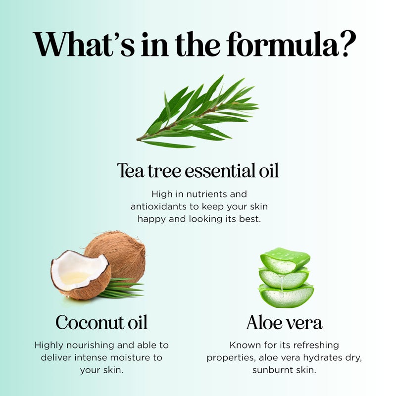 Maple Holistics After Sun Lotion with Aloe Vera - Ultra Cooling Aloe Vera for Sunburn Hydration with Cocoa Butter & Rosehip Oil - Hydrating Aloe Lotion After Sun Moisturizer for Dry Skin with Hyaluronic Acid - Image 5