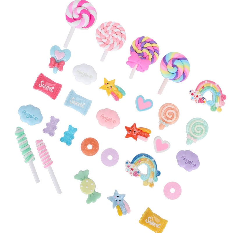 29Pcs Simulation Candy Set For DIY Crafts Kids Play Food And Phone Decor - Image 2