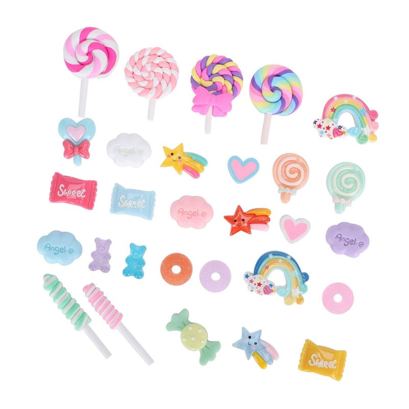29Pcs Simulation Candy Set For DIY Crafts Kids Play Food And Phone Decor - Image 4