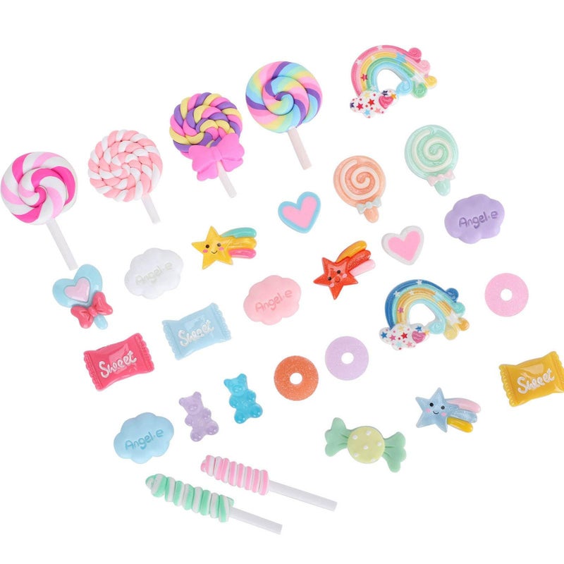 29Pcs Simulation Candy Set For DIY Crafts Kids Play Food And Phone Decor - Image 3