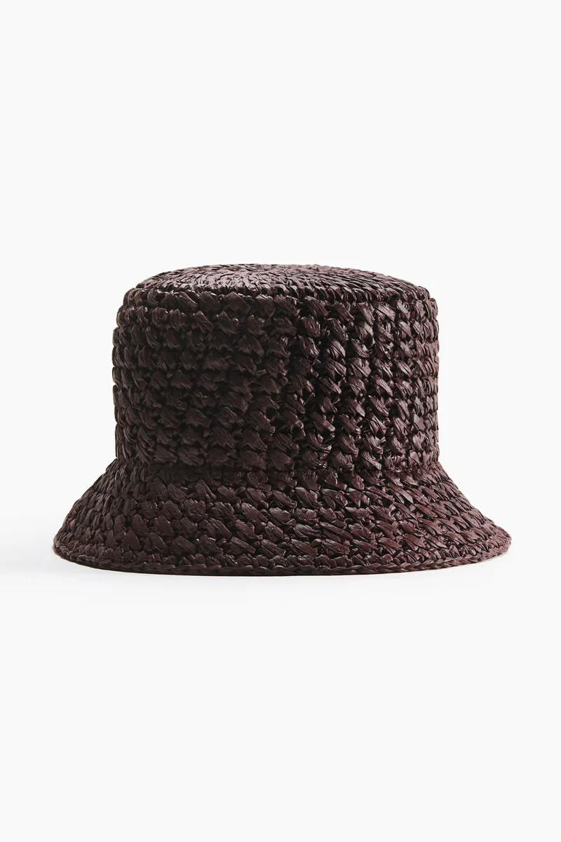 H&M Straw bucket hat