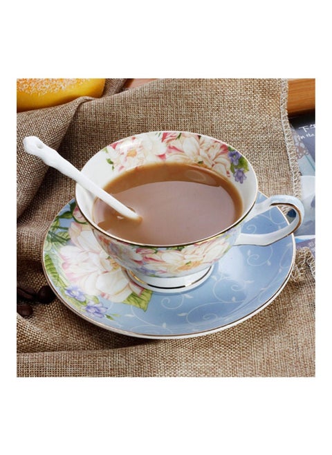 European Coffee Cup Blue