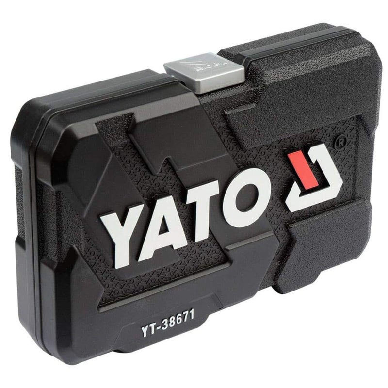 Yato Yato yt-38671 â€“ SOCKET SET 1/2 12pcs, steel - Image 4