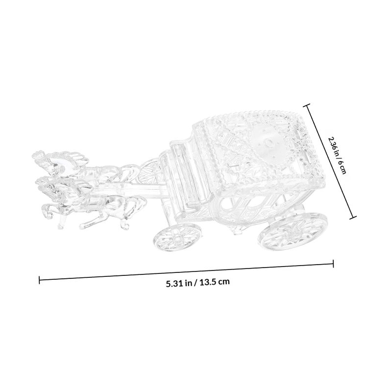 Wedding Candy Container Carriage Candy Box Candy Holder Candy Storage Box - Image 2