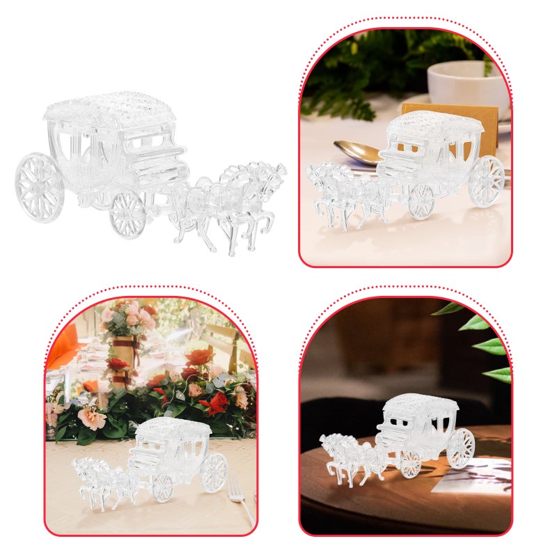 Wedding Candy Container Carriage Candy Box Candy Holder Candy Storage Box - Image 3