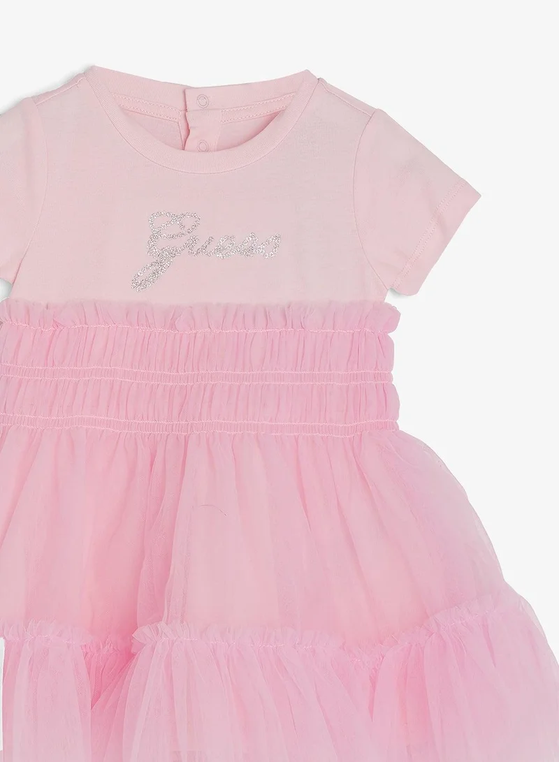 GUESS  Infant Crew Neck Fit And Flare Dress And Panty for Women | Best Price UAE