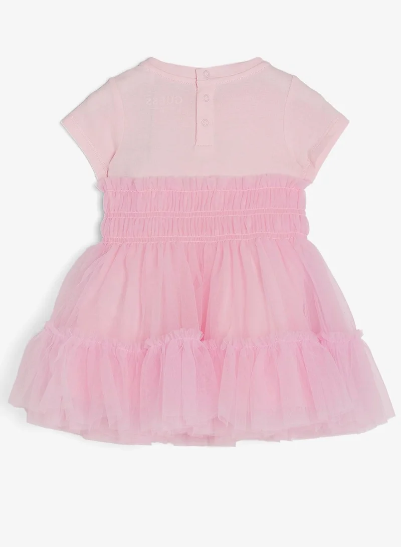 GUESS  Infant Crew Neck Fit And Flare Dress And Panty for Women | Best Price UAE