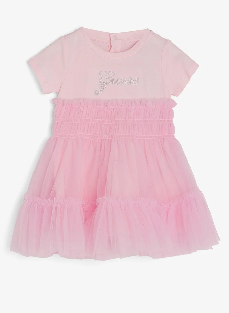 GUESS  Infant Crew Neck Fit And Flare Dress And Panty for Women | Best Price UAE