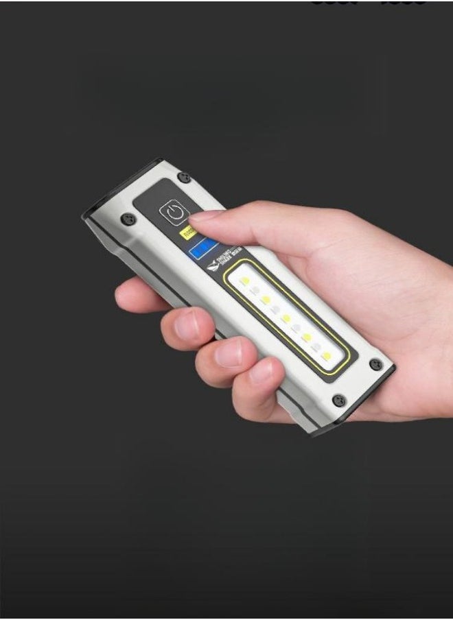 MIXDE Rechargeable LED Flashlight,Super Bright Flashlight With Battery Display And 3 Modes,Waterproof Torch Light For Camping Emergencies  - Image 2