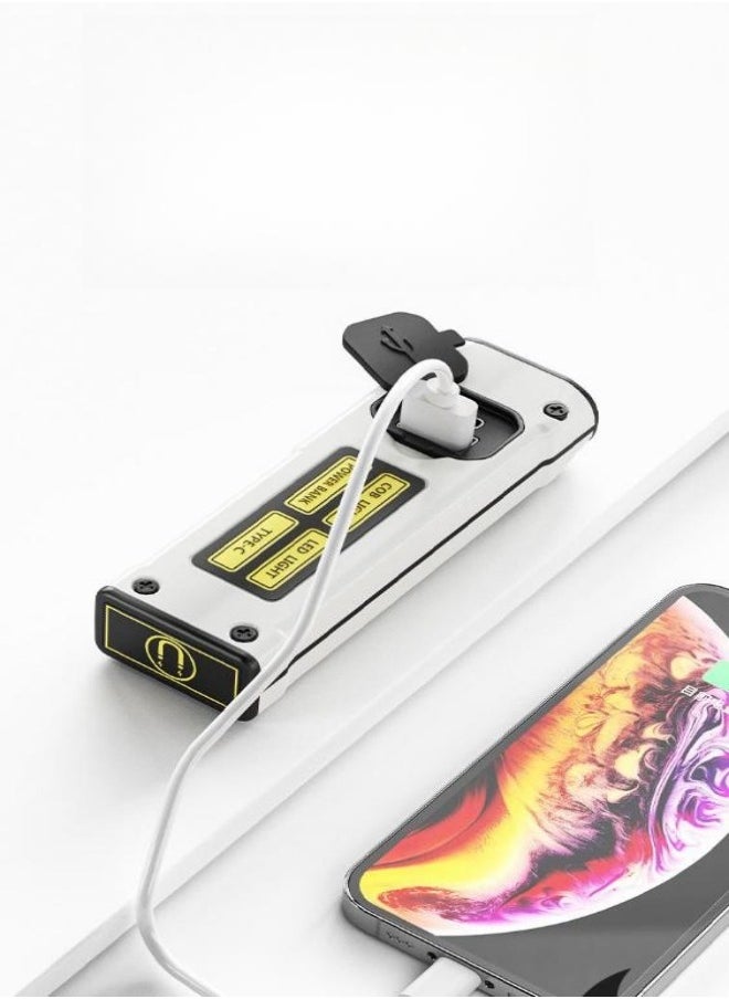 MIXDE Rechargeable LED Flashlight,Super Bright Flashlight With Battery Display And 3 Modes,Waterproof Torch Light For Camping Emergencies  - Image 4