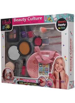 Generic Makeup game with bag and mobile for girls  - Image 2