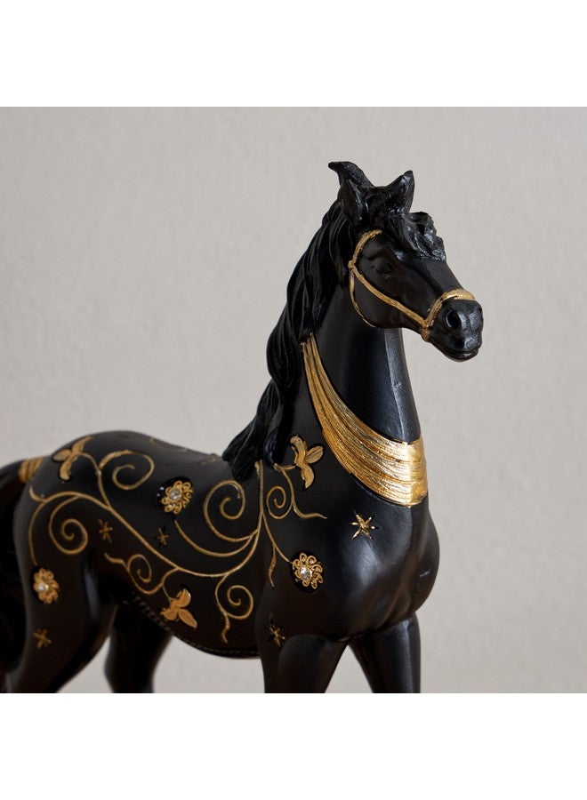 Home Box Marcel Polyresin Horse Sculpture 20.5 x 6 x 27 cm  - Image 3