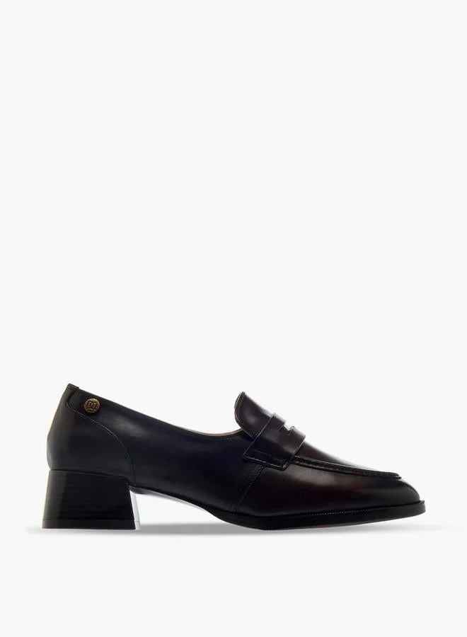 DUCHINI Women Block Heel Loafers