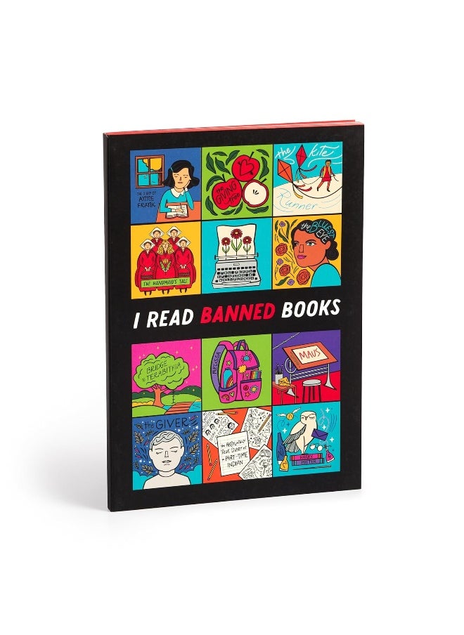 I Read Banned Books A5 Journal  - Image 4
