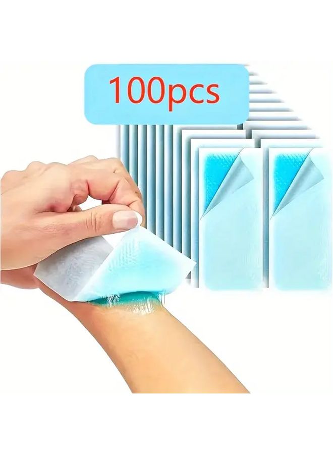 100 Disposable Ice Flakes Portable No Recharge Needed For Cold Drinks Pain Relief First Aid Kits Summer Outdoor Travel Camping Tourism Mountain Climbing Sports Long Distance Running 100 Pcs - Image 2