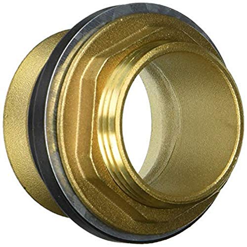 EZFLO Closet Spud 112 x 112 in Brass Plumbing Fitting for Urinals 40135