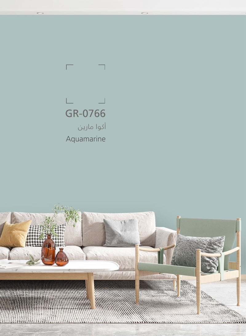 Jazeera Paints Green Interior Walls Paints Semi Gloss (color :Aquamarine) 3L - Image 3