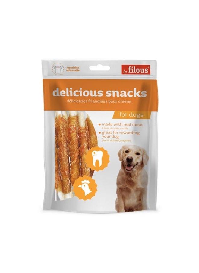 Les Filous Les Filous Chicken Wrap Rawhide 100g 