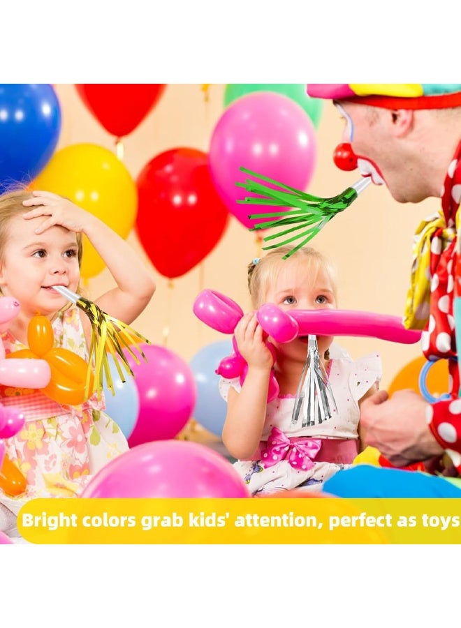 30 PCS Fringe Party Blowers, Party Colorful Blowers for Kids, Party Noise Makers Horns, Colorful Noisemakers Blow Horns Party Whistles for Graduations, Weddings, Birthdays, Family Gatherings, New Years Events (Colorful) - Image 5