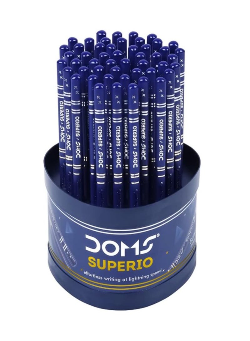 DOMS أقلام رصاص جرافيت سوبريو سوبر دارك 50 قطعة - Image 1