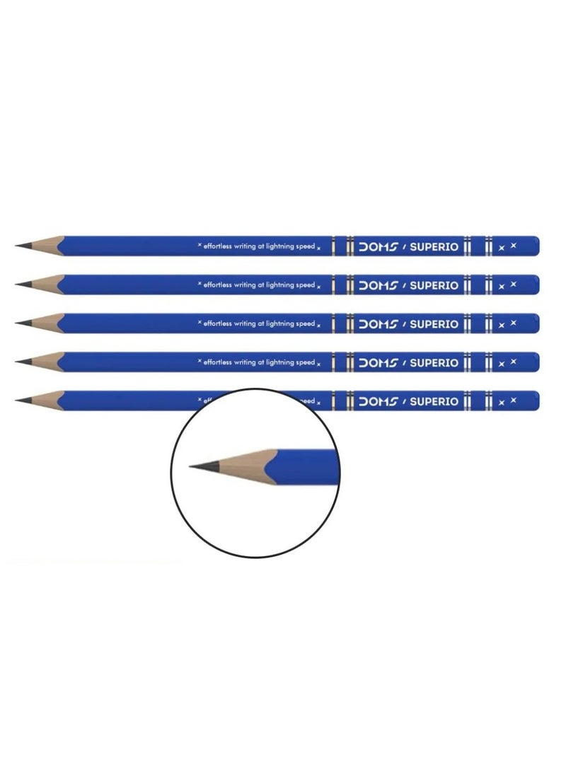 DOMS أقلام رصاص جرافيت سوبريو سوبر دارك 50 قطعة - Image 2
