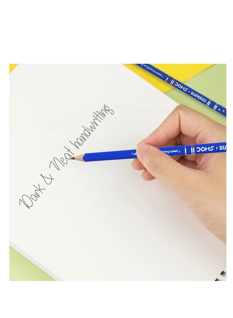 DOMS أقلام رصاص جرافيت سوبريو سوبر دارك 50 قطعة - Image 3