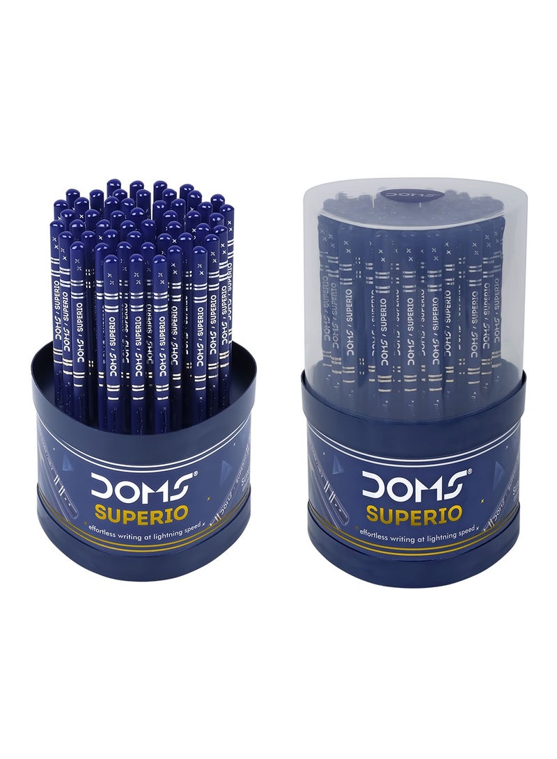 DOMS أقلام رصاص جرافيت سوبريو سوبر دارك 50 قطعة - Image 5
