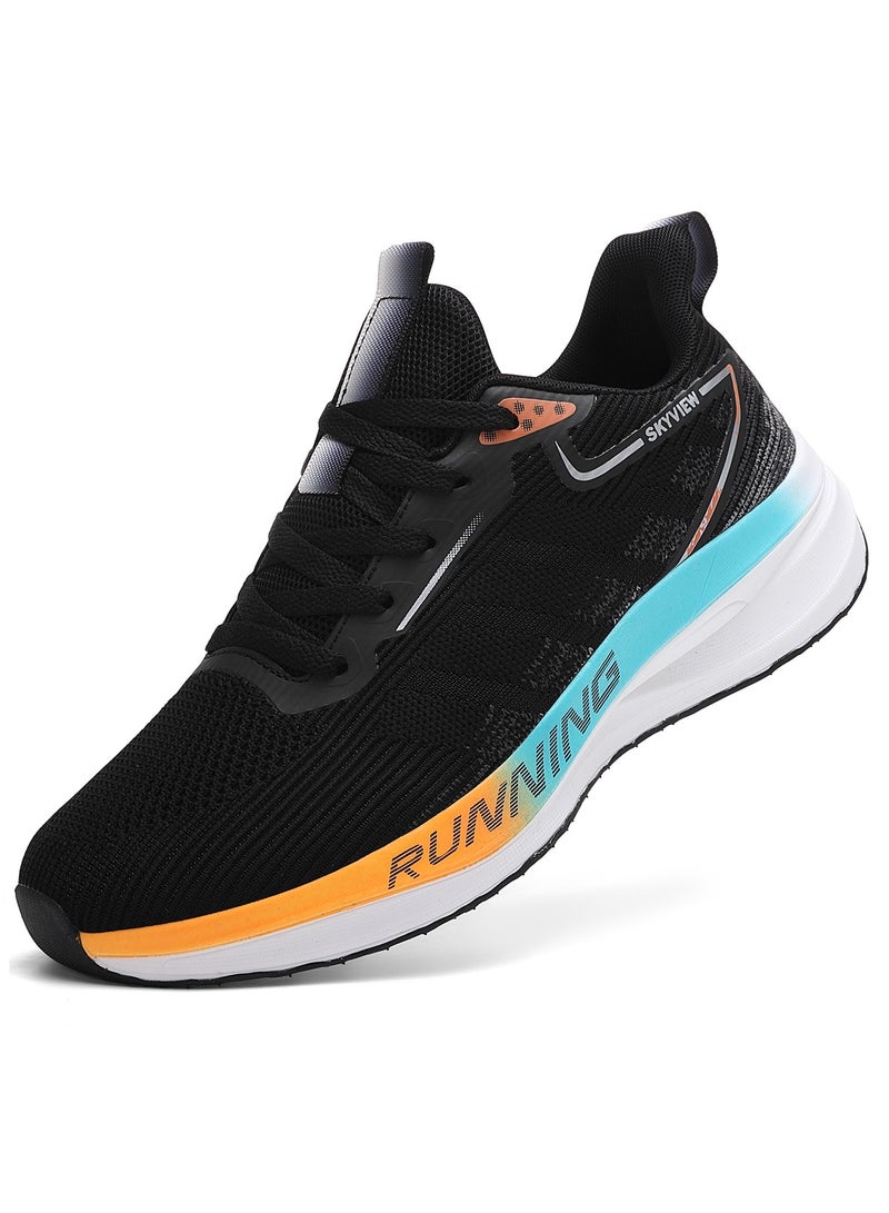 سكاي فيو أحذية مشي واسعة للرجال، خفيفة الوزن، سهلة الارتداء، أحذية رياضية واسعة قابلة للتنفس، أحذية رياضية للجري للرجال - Image 1