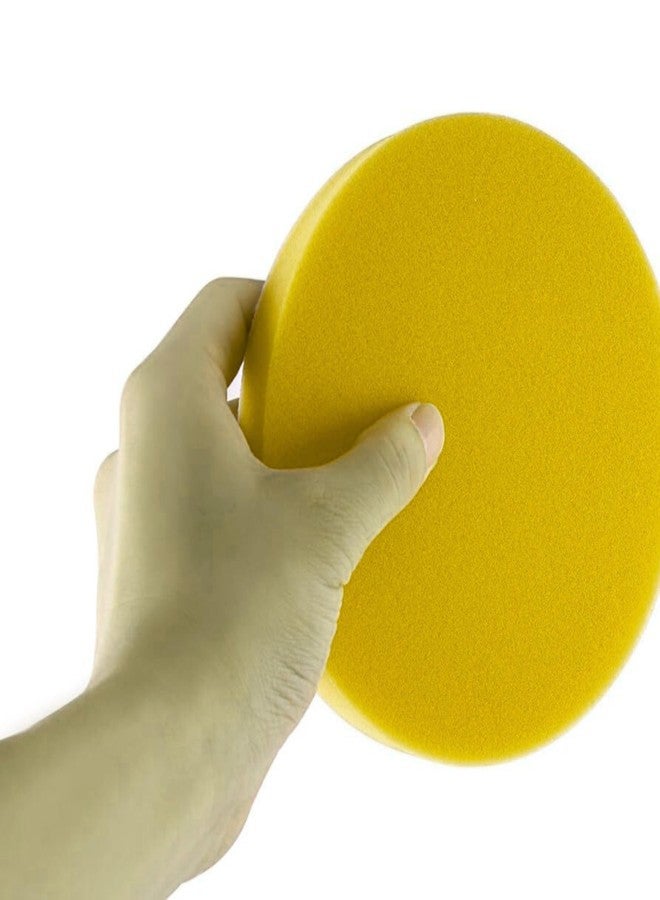 Inditrust 5 Inch Plain Foam Drill Polishing Pad | Flat Sponge Sander Pad for Sanding, Polishing, Grinding & Waxing (3 PCS) - Image 5