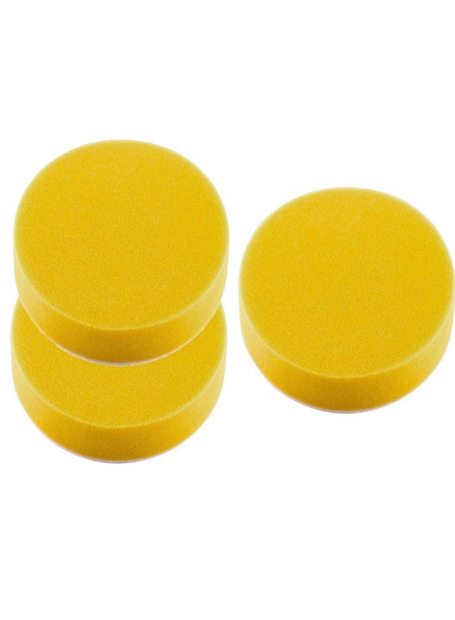 Inditrust 5 Inch Plain Foam Drill Polishing Pad | Flat Sponge Sander Pad for Sanding, Polishing, Grinding & Waxing (3 PCS) - Image 1