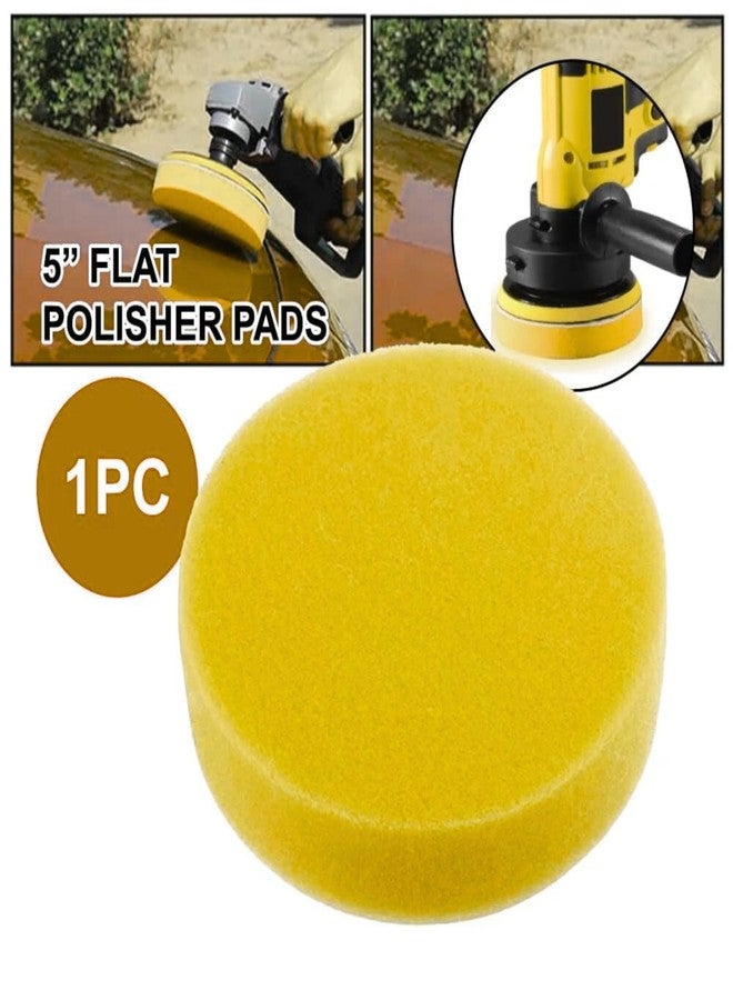 Inditrust 5 Inch Plain Foam Drill Polishing Pad | Flat Sponge Sander Pad for Sanding, Polishing, Grinding & Waxing (3 PCS) - Image 4
