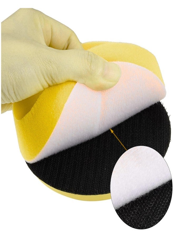 Inditrust 5 Inch Plain Foam Drill Polishing Pad | Flat Sponge Sander Pad for Sanding, Polishing, Grinding & Waxing (3 PCS) - Image 2