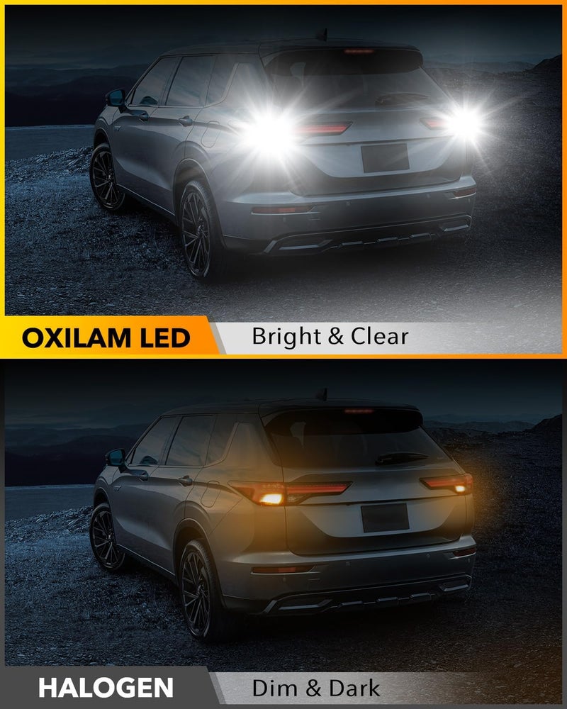 OXILAM 7443 7440 LED Reverse Light Bulb - Pack of 2 - Image 3