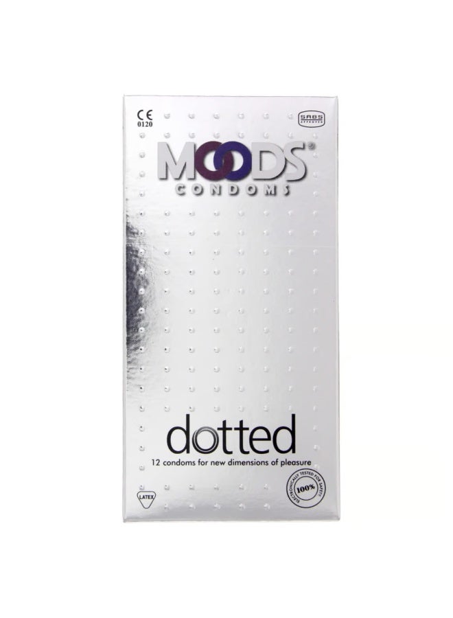 MOODS DOTTED CONDOMS 12;S