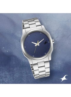 fastrack Men's Analog Round Shape Metal Wrist Watch - 3255SM01 - 46.5 Mm  - Image 1