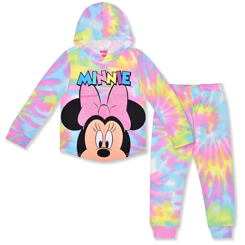 Disney Minnie Mouse Girls Hoodie and Pants Set for Infant, Toddler and Little Kids - Image 1
